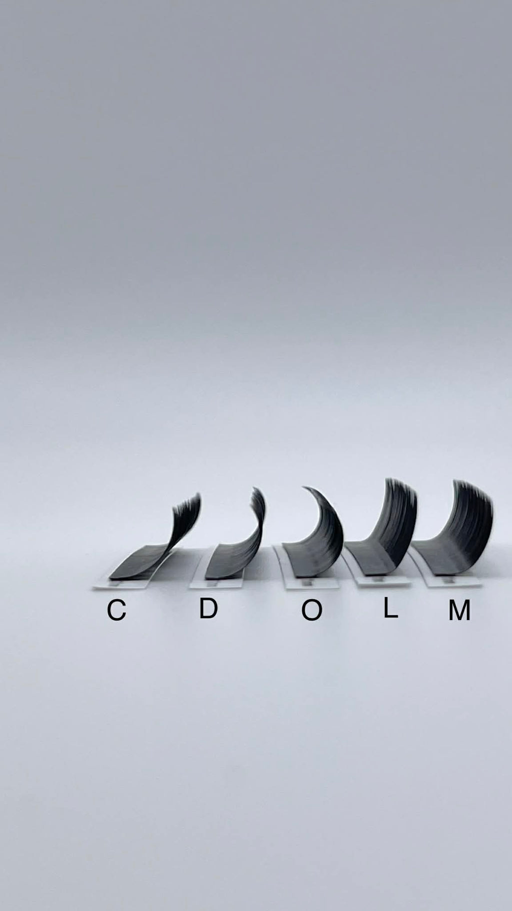 🖤 Professional Lash Extensions O curl 0,05 7-14mm MIX