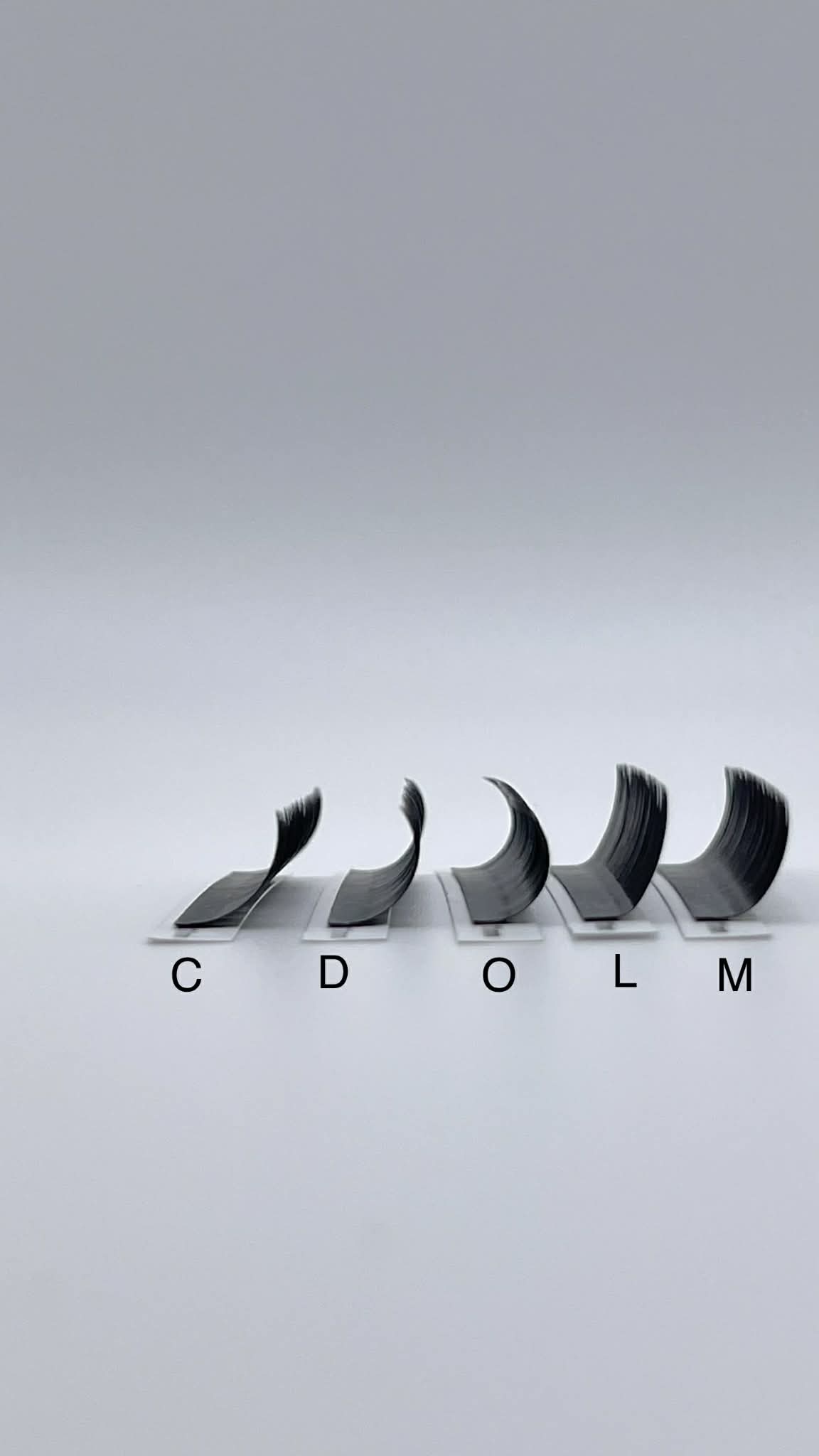 🖤 Professional Lash Extensions O curl 0,05 7-14mm MIX